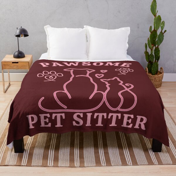 Item preview, Pawsome Pet Sitter, Cat dog Nanny, Gift for Pet Sitter, Love Animals designed and sold by Forevermore.