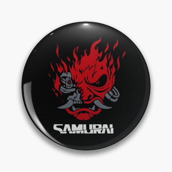 Item preview, Samurai w/ wording designed and sold by GxthBerry.