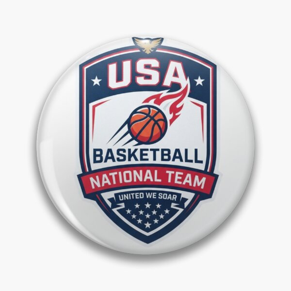 Item preview, USA Basketball National Team United We Soar Crest designed and sold by BlasiseDS.