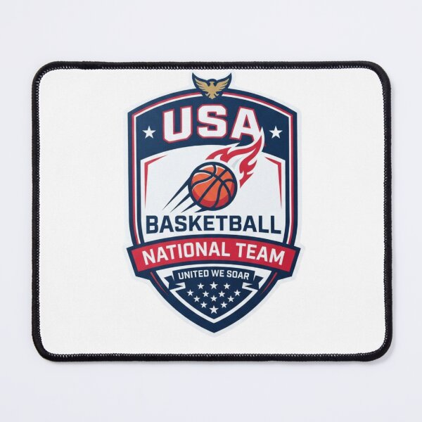 Item preview, USA Basketball National Team United We Soar Crest designed and sold by BlasiseDS.