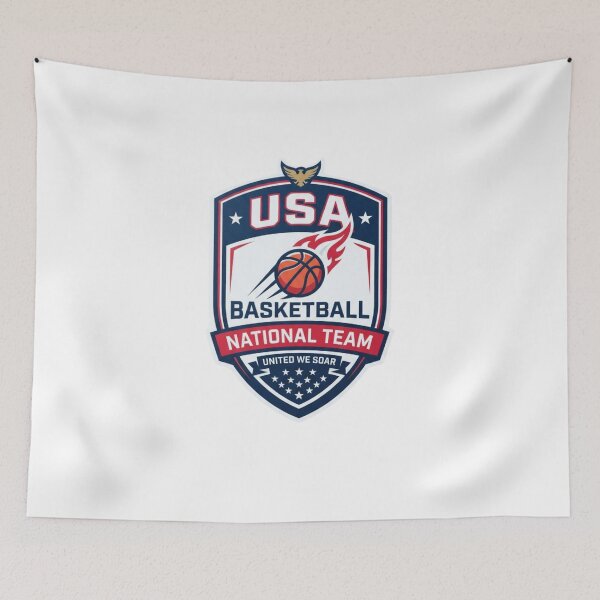Item preview, USA Basketball National Team United We Soar Crest designed and sold by BlasiseDS.