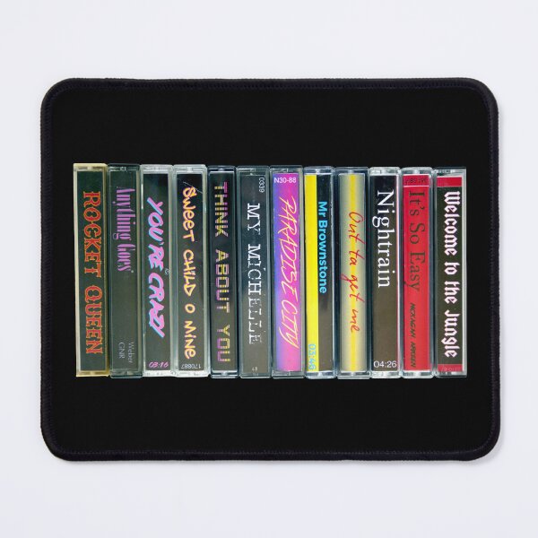 Item preview, Appetite for Destruction - Guns N Roses - Vintage Cassette Print designed and sold by Mr Mustard Prints.