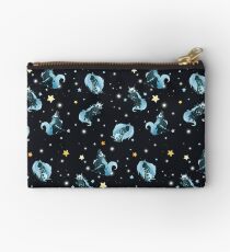 Cosmic Wolf Zipper Pouch