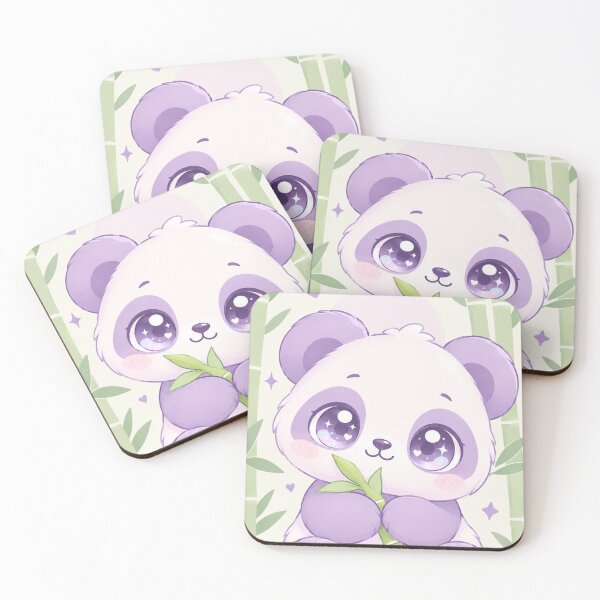 Item preview, Kawaii Purple Panda designed and sold by EsenciaZen.
