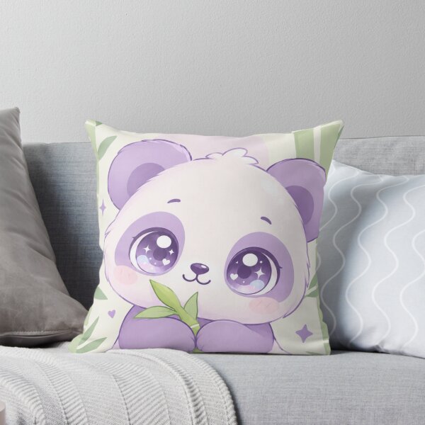 Item preview, Kawaii Purple Panda designed and sold by EsenciaZen.