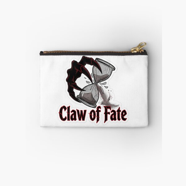 Item preview, Claw of Fate – Gothic Time Reaper Sticker designed and sold by Imaginarium of Chaos falcon88 .