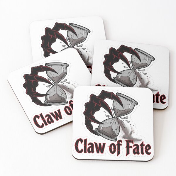 Item preview, Claw of Fate – Gothic Time Reaper Sticker designed and sold by Imaginarium of Chaos falcon88 .
