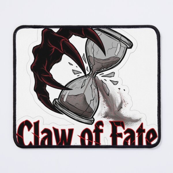 Item preview, Claw of Fate – Gothic Time Reaper Sticker designed and sold by Imaginarium of Chaos falcon88 .