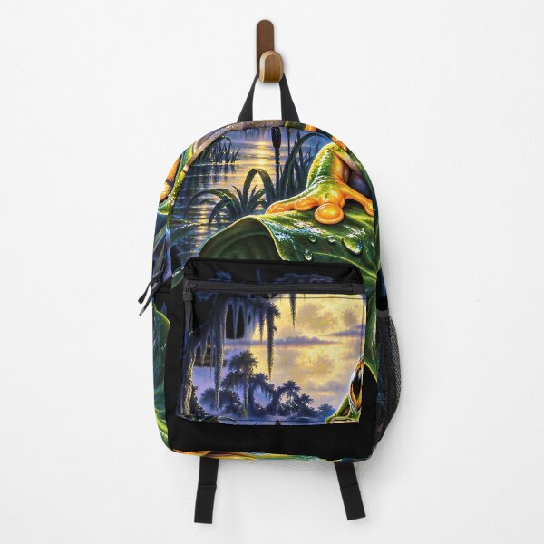 Item preview, Moonlit Frog Fantasy – Magical Nature Art designed and sold by RkskArt.