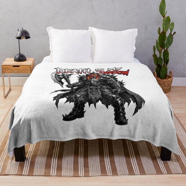 Item preview, Death Is My Shadow - Dark Fantasy Knight Battleaxe Graphic Art designed and sold by robertronda1.