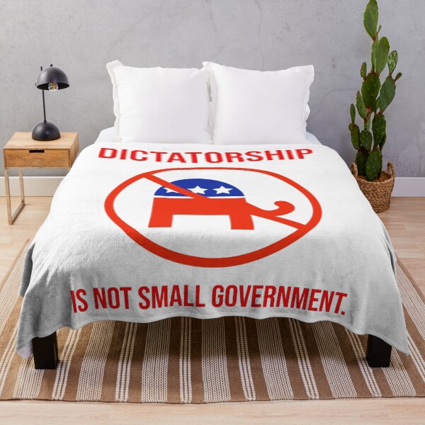 Item preview, Dictatorship is not small government. designed and sold by Rachel the Artist .