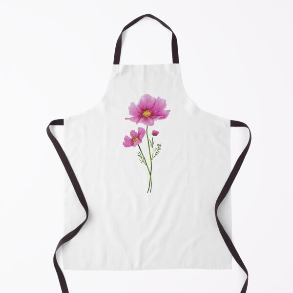 Item preview, Pink cosmos bouquet watercolour floral art designed and sold by moteemade.