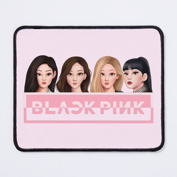 Item preview, Blackpink cartoon designed and sold by Pop Cult Peaks.