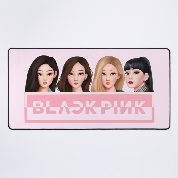 Item preview, Blackpink cartoon designed and sold by Pop Cult Peaks.
