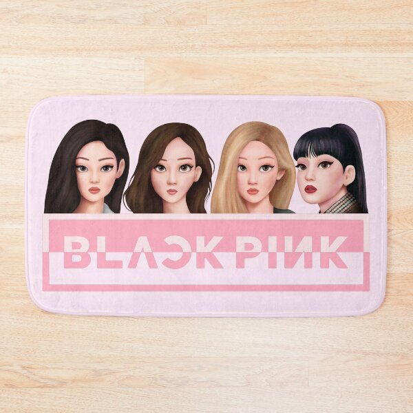 Item preview, Blackpink cartoon designed and sold by Pop Cult Peaks.