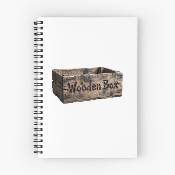 Item preview, Wooden Box – Rustic Stamp Logo Sticker designed and sold by Imaginarium of Chaos falcon88 .
