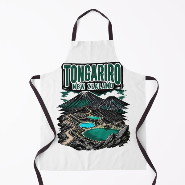 Item preview, Tongariro New Zealand Vintage Travel Tourism designed and sold by TravelersGems.