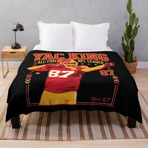 Artikelvorschau, Kansas City Chiefs – Travis Kelce – YAC-König – NFL-Rekordhalter entworfen und verkauft von ElizaErger.