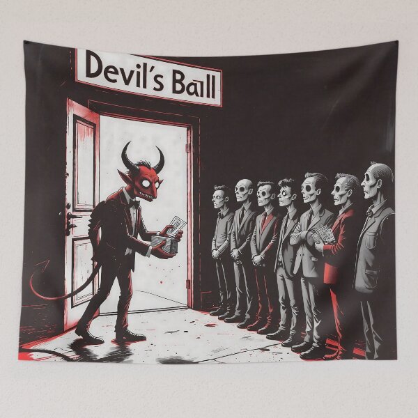 Item preview, At the Devil's Ball designed and sold by videodroom.