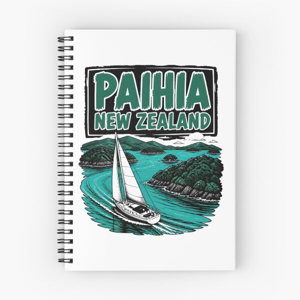 Item preview, Paihia New Zealand Vintage Travel Tourism designed and sold by TravelersGems.