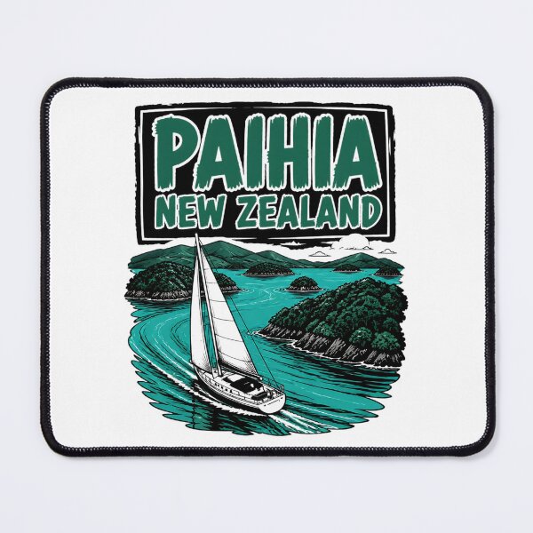 Item preview, Paihia New Zealand Vintage Travel Tourism designed and sold by TravelersGems.