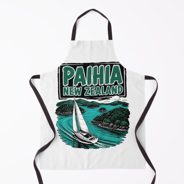 Item preview, Paihia New Zealand Vintage Travel Tourism designed and sold by TravelersGems.