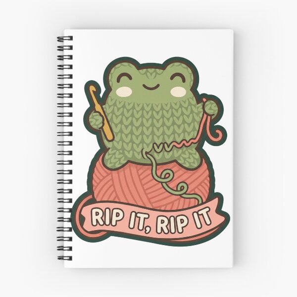 Item preview, Rip It Rip It Frogging Crochet Frog designed and sold by BellaPNG.