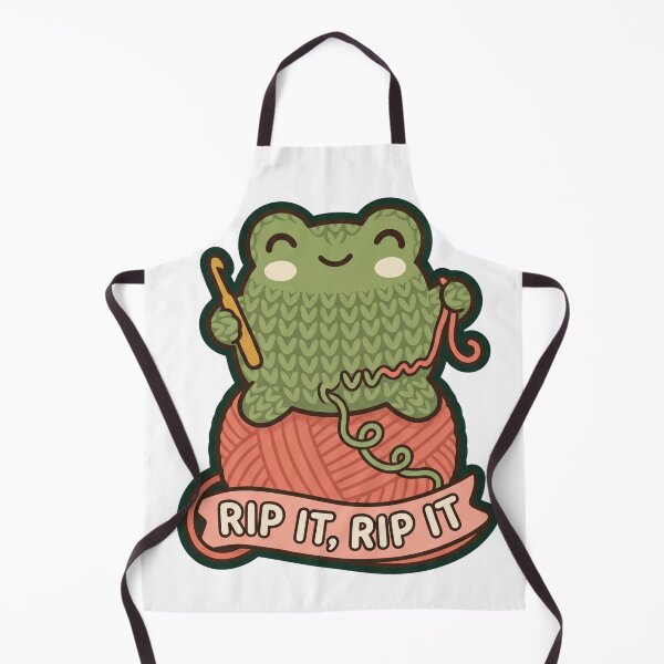 Item preview, Rip It Rip It Frogging Crochet Frog designed and sold by BellaPNG.