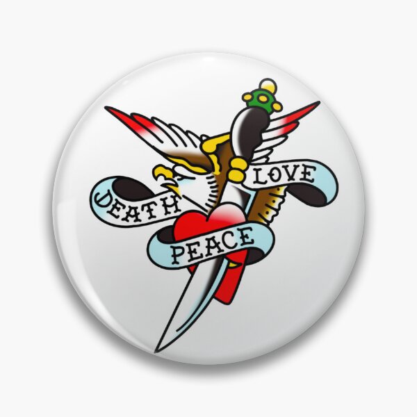 Item preview, Trad eagle with banner designed and sold by INKEDBYBEANS.