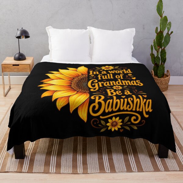 Item preview, In A World Full Of Grandmas Be A Babushka Sunflower designed and sold by Whirx.
