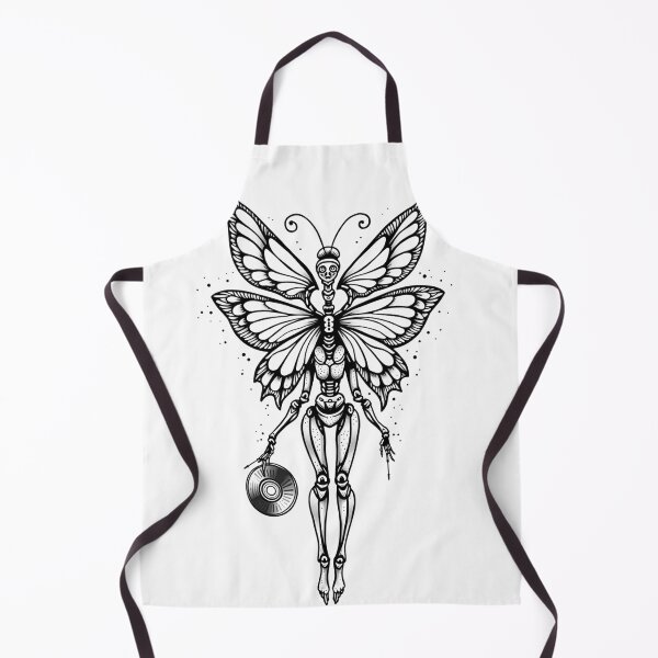 Item preview, Futuristic Robot Arm with Butterfly Wings and Glitch Patterns designed and sold by Qubivibe.