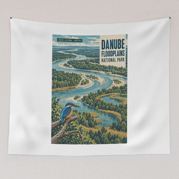 Item preview, Danube Floodplains National Park - Austria designed and sold by GoodOldVintage.