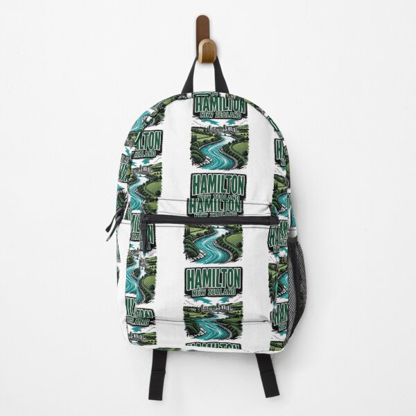 Item preview, Hamilton New Zealand Vintage Travel Tourism designed and sold by TravelersGems.