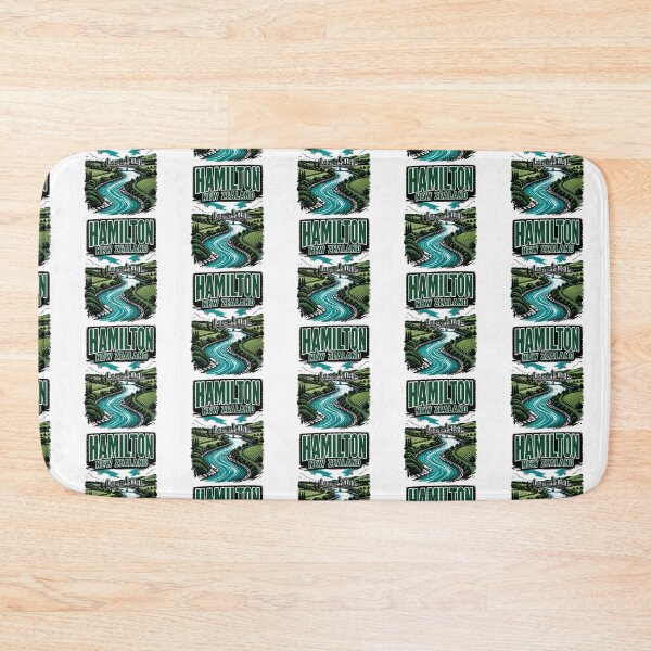 Item preview, Hamilton New Zealand Vintage Travel Tourism designed and sold by TravelersGems.