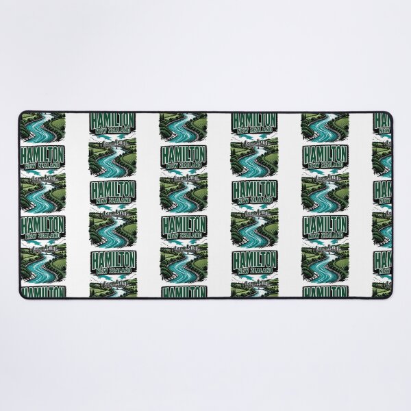 Item preview, Hamilton New Zealand Vintage Travel Tourism designed and sold by TravelersGems.