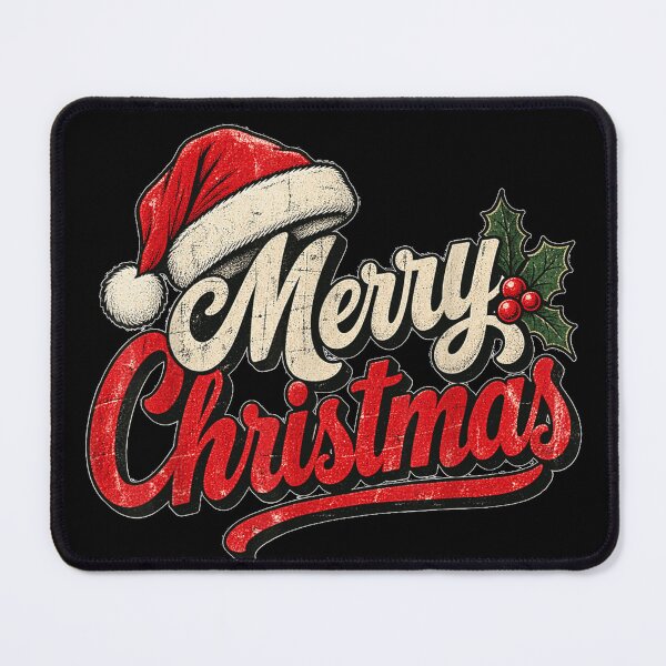 Item preview, Merry Christmas Vintage Retro Santa Holiday designed and sold by Phil Ben.