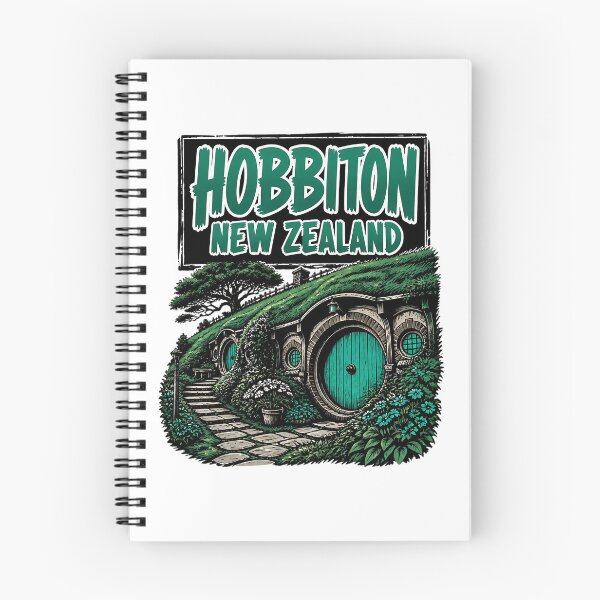 Item preview, Hobbiton New Zealand Vintage Travel Tourism designed and sold by TravelersGems.