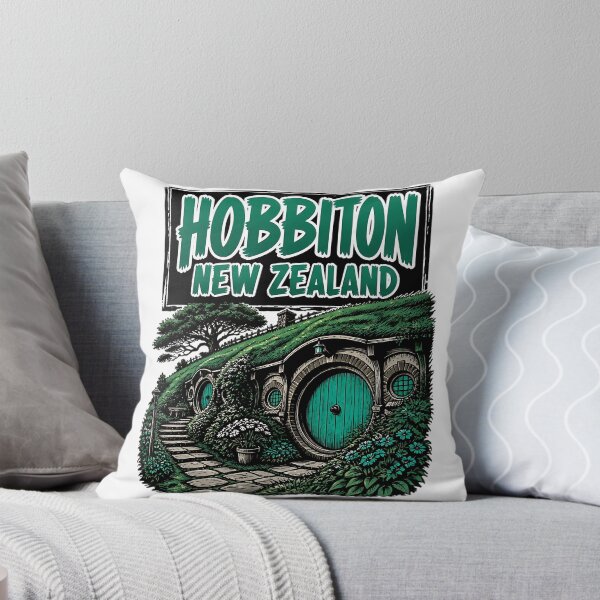 Item preview, Hobbiton New Zealand Vintage Travel Tourism designed and sold by TravelersGems.