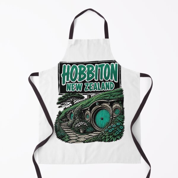 Item preview, Hobbiton New Zealand Vintage Travel Tourism designed and sold by TravelersGems.