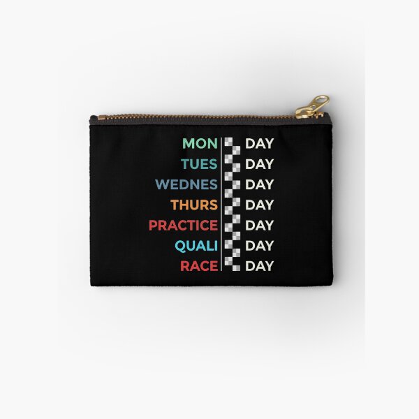 Item preview, Formula 1 - Race Week Schedule designed and sold by ElizaErger.
