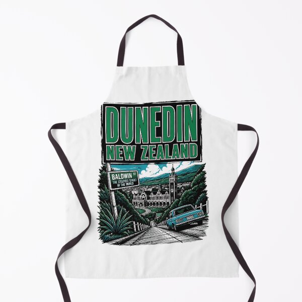 Item preview, Dunedin New Zealand Vintage Travel Tourism designed and sold by TravelersGems.