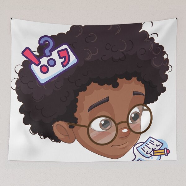 Item preview, Curious Genius – Smart Kid with Big Ideas designed and sold by GoldenSparkleShop.