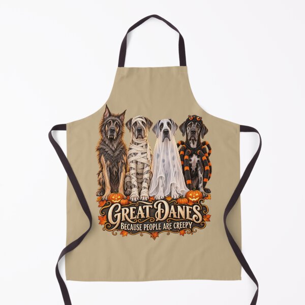 Item preview, Great Danes Because People Are Creepy Halloween Monsters designed and sold by AmiGraph.