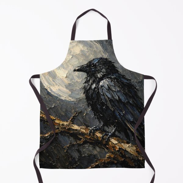 Item preview, Raven in Impasto designed and sold by ttrimm.