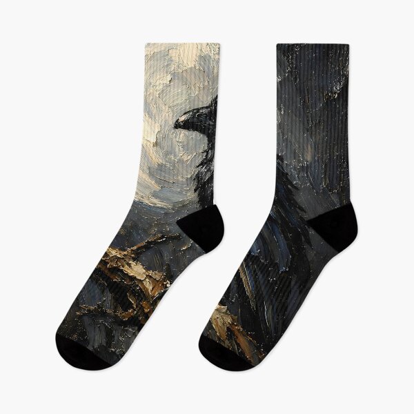 Item preview, Raven in Impasto designed and sold by ttrimm.