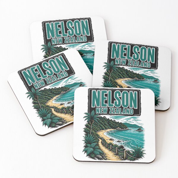 Item preview, Nelson New Zealand Vintage Travel Tourism designed and sold by TravelersGems.