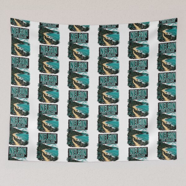 Item preview, Nelson New Zealand Vintage Travel Tourism designed and sold by TravelersGems.