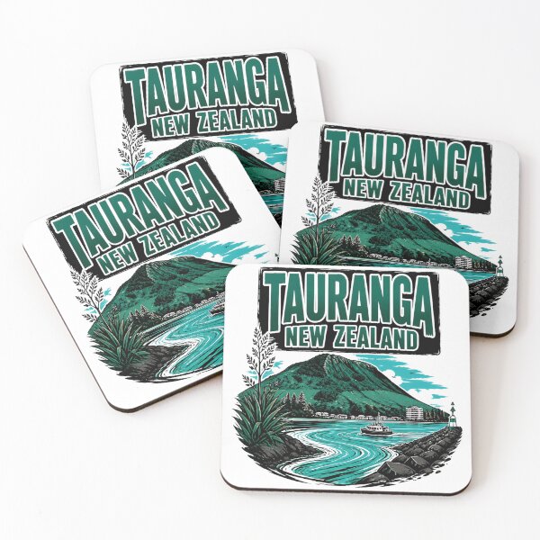 Item preview, Tauranga New Zealand Vintage Travel Tourism designed and sold by TravelersGems.