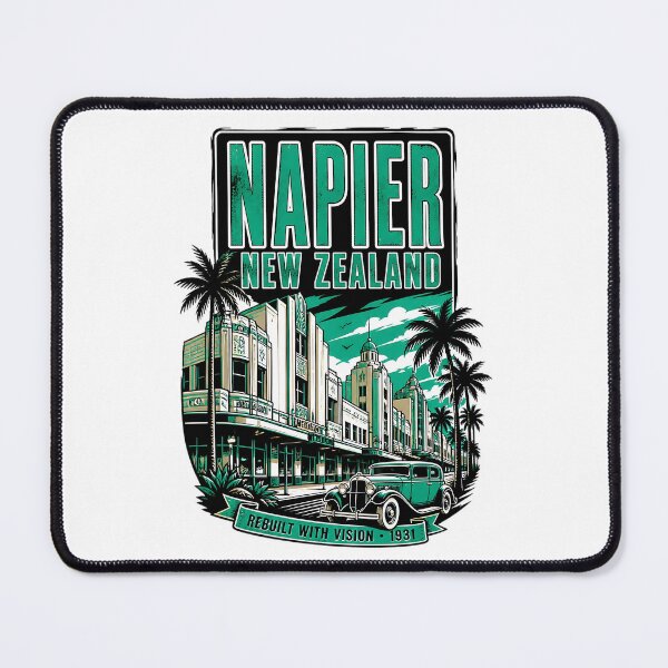 Item preview, Napier New Zealand Vintage Travel Tourism designed and sold by TravelersGems.