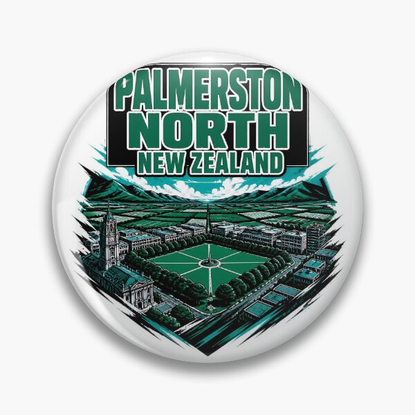 Item preview, Palmerston North New Zealand Vintage Travel designed and sold by TravelersGems.